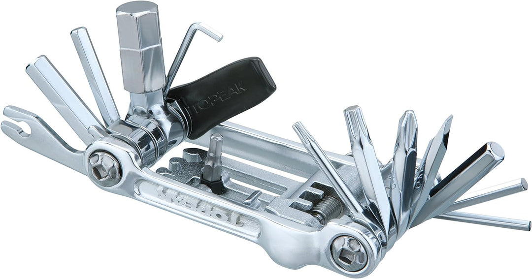Topeak Mini 20.Pro Mini-Werkzeug, Fahrrad, 60102536S, Silber One Size Silber, One Size Silber