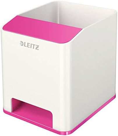 Leitz Leitz WOW Schreibtisch Accessoires (Weiss/Pink, Komplett - Set) Komplett - Set Pink, Komplett