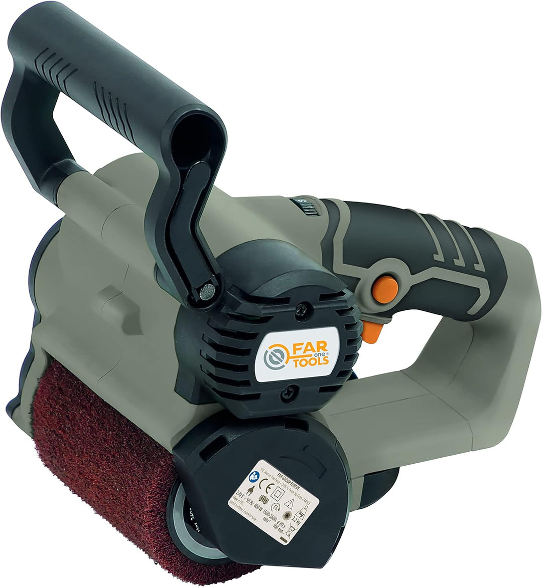 Fartools One Rex One 80 Kompakt-Erneuerungsgerät, 420 W, Kunstfaser, 80 mm / 100 mm, 1500 – 3600 U/m