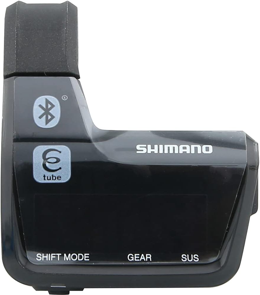 Shimano Unisex – Erwachsene Deore Xt Di2 Anzeige, Schwarz/Silber, 31.8 mm