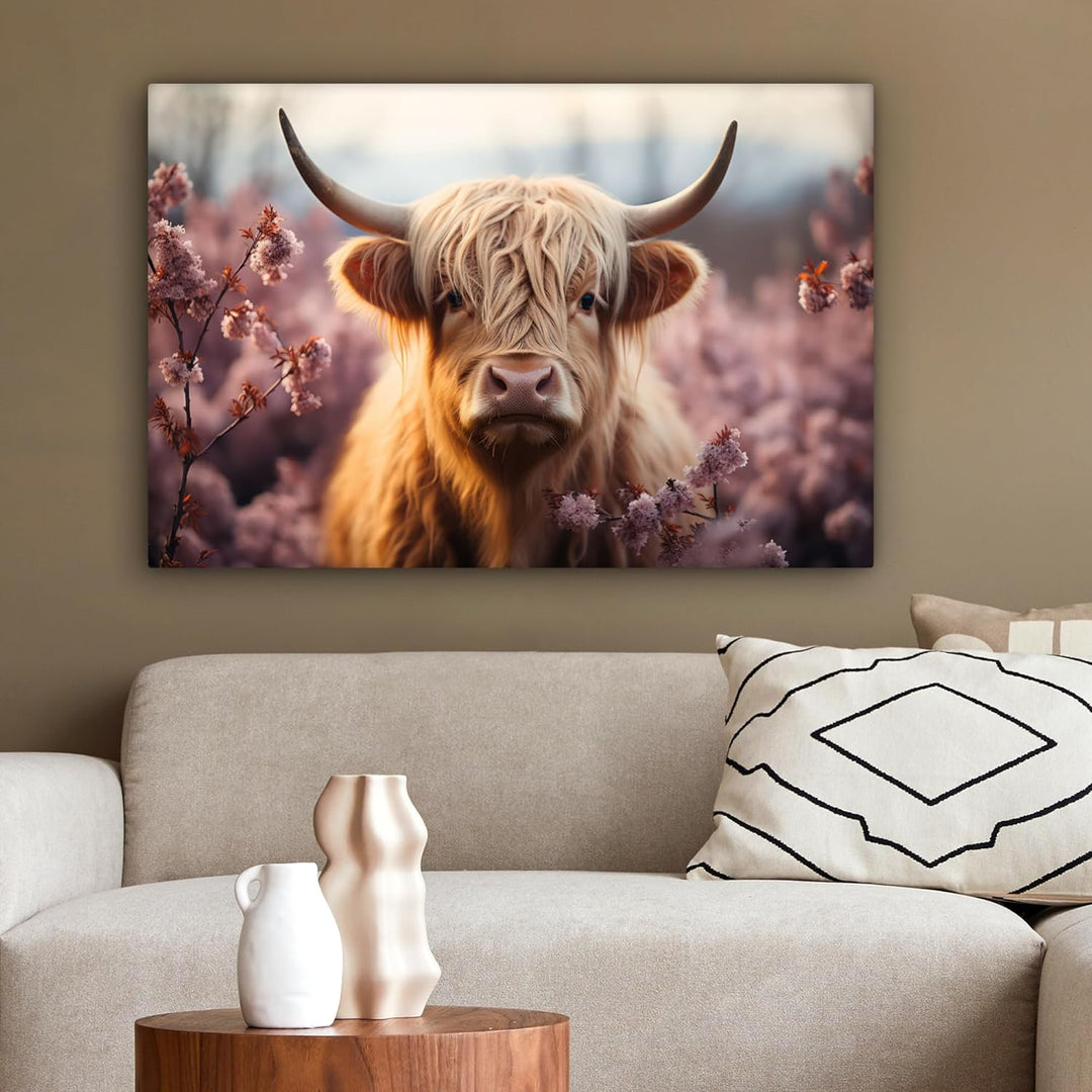 MuchoWow© Wandbilder 90x60 cm Wohnzimmer Wanddeko Schlafzimmer Zimmerdeko Fotowand Deko auf Wand Dek