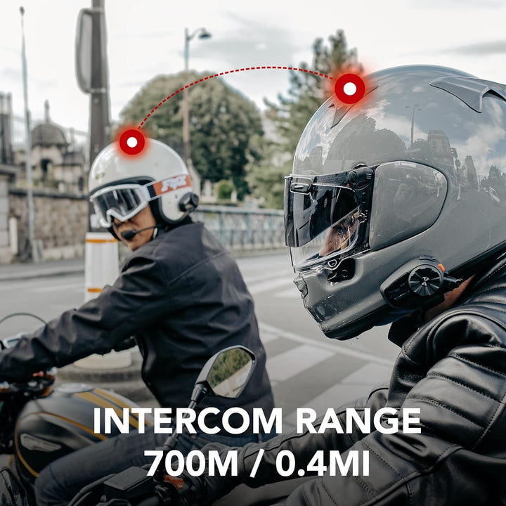 Sena 5S Motorrad Bluetooth Kommunikationssystem, Doppelpack, Black Doppelpack (2022), Doppelpack (20