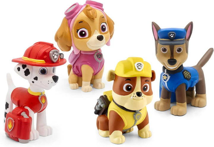 tonies Hörfiguren Bundle für Toniebox, 4 x PAW Patrol Figur, jeweils 4 spannende Geschichten für Kin
