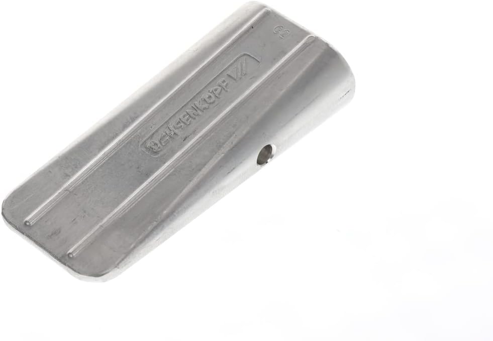 Ochsenkopf Alu-Hohlkeil einzeln, Geschmiedetes Aluminium, Zum Eintreiben von Stahl-, Alu- und Kunsts