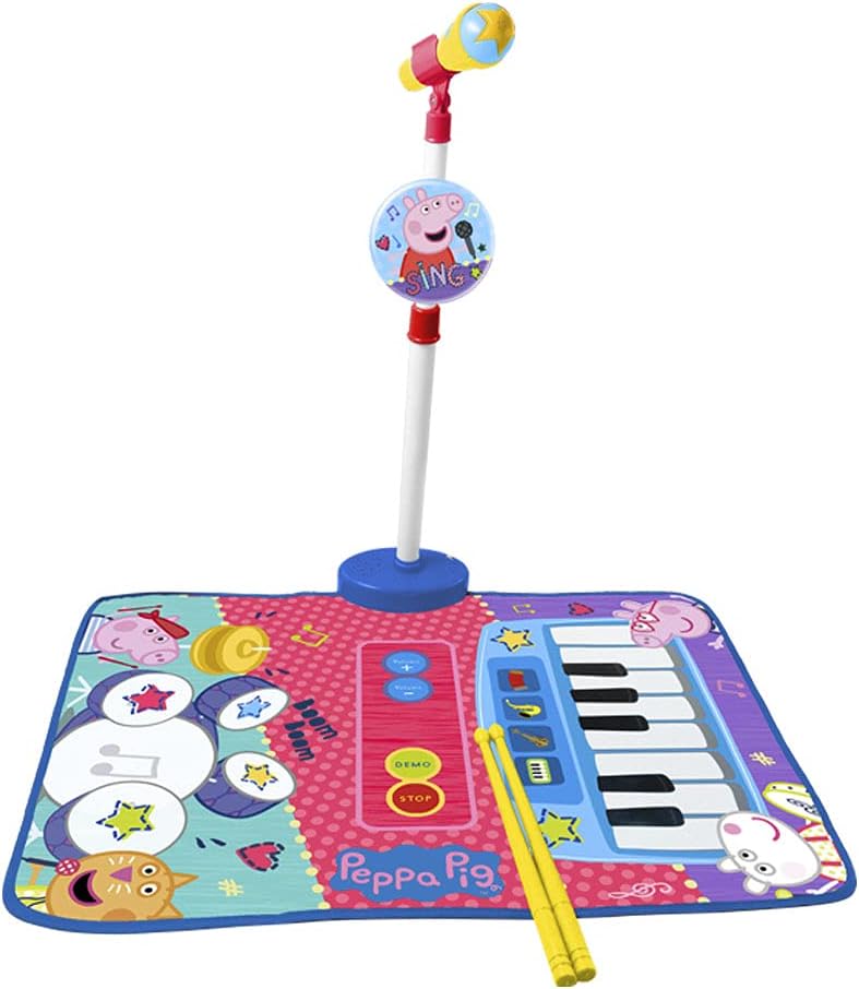 CLAUDIO REIG 2348 Inazuma Eleven Peppa Pig Spielmatte, Bunt