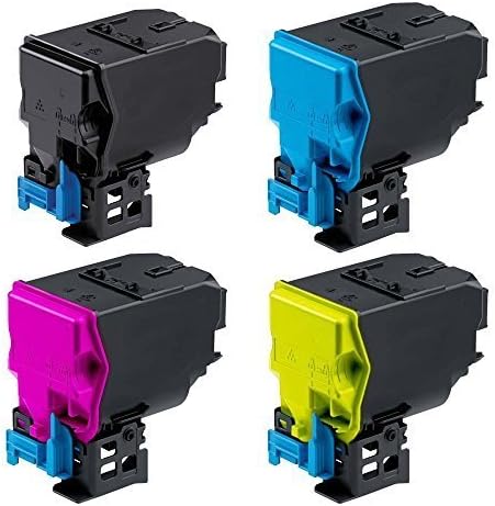 (4er Set Rebuilt Toner Konica Minolta 4750 (BK+C+M+Y)) • 4x Kompatibel Tonerkartusche für Konica Min