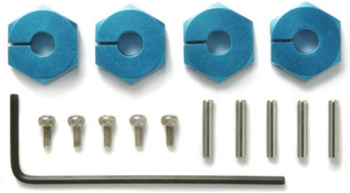 Tamiya 300053823 53823 Ersatzteil Radmitnehmer Alu, Small