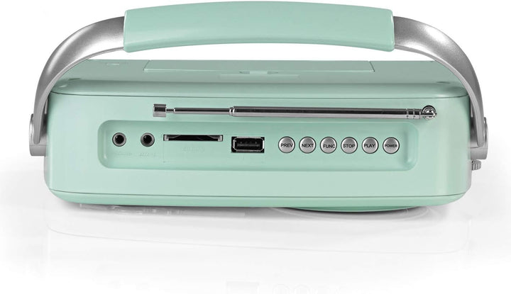 EASYmaxx Design Radio | Tragbares Radio im angesagten 50's Retro Style | Mit Bluetooth®-Technologie,