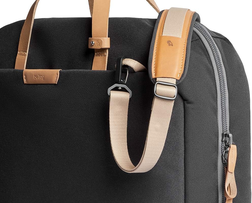 Bellroy Flight Bag (16” Laptop, Clamshell-Design, versteckbare Rucksackgurte, durchdachte Innenfäche