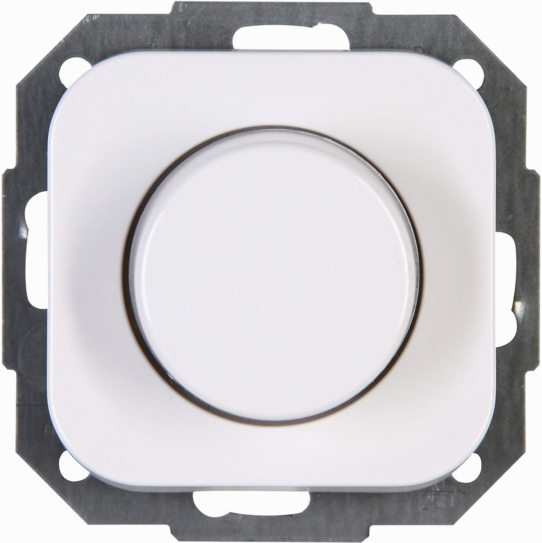 Kopp Universal-Dimmer Donau, Phasenan-und Phasenabschitt (LEDs 3-100W) und Glühlampen 10-250W, arkti