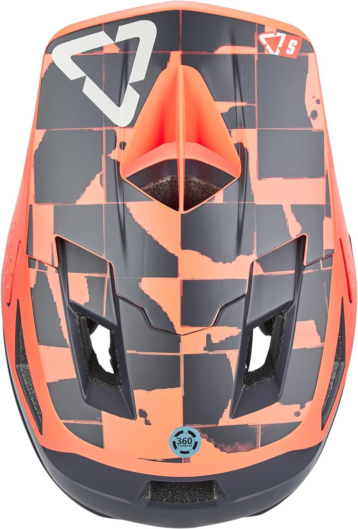 Leatt Casque MTB Gravity 4.0-Coral-L 59-60cm Helm, L