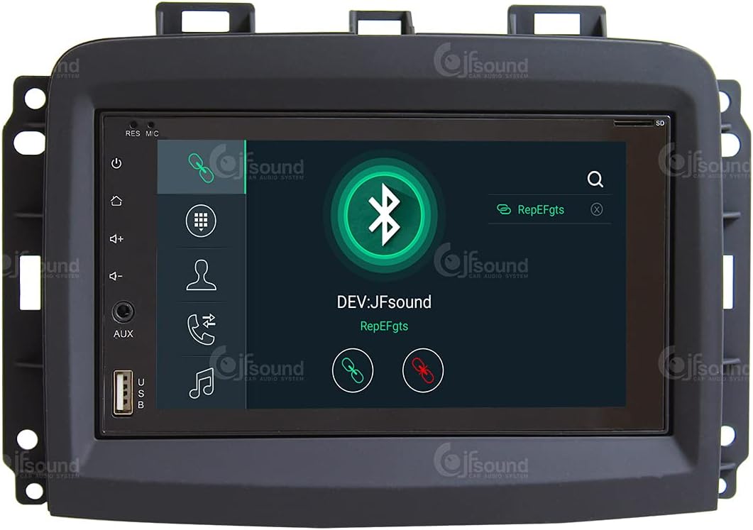 Costum fit Autoradio für FIAT 500L New Android GPS Bluetooth WiFi Dab USB Full HD Touchscreen Displa