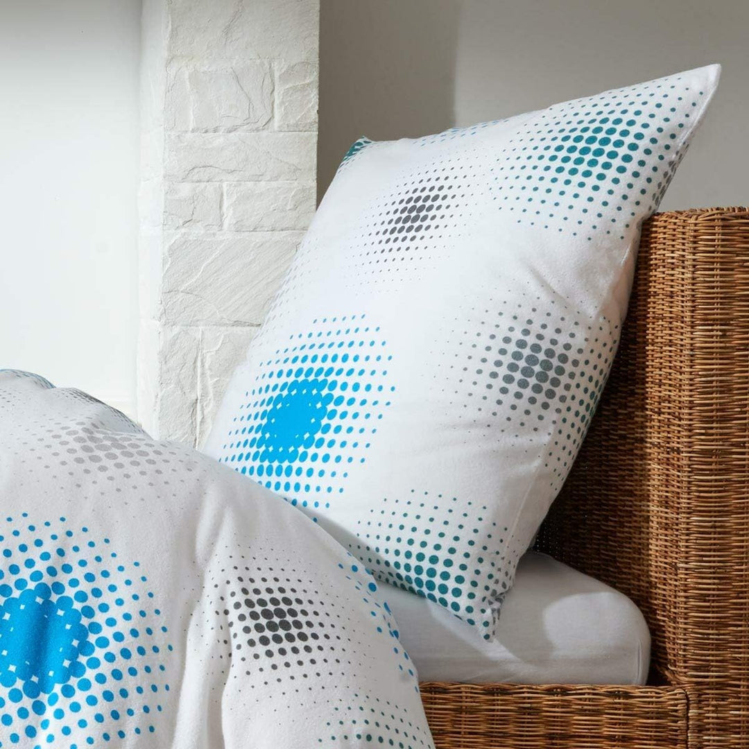 Traumschlaf Frottee Bettwäsche Mariko Jade 1 Bettbezug 155 x 220 cm + 1 Kissenbezug 80 x 80 cm, 1 Be