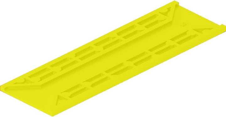 Roto/Gluske Verglasungsklotz GLAS-TEC GL-SV| 100x40x4mm| Farbe gelb| 500 Stück 100x40x4mm Gelb, 100x
