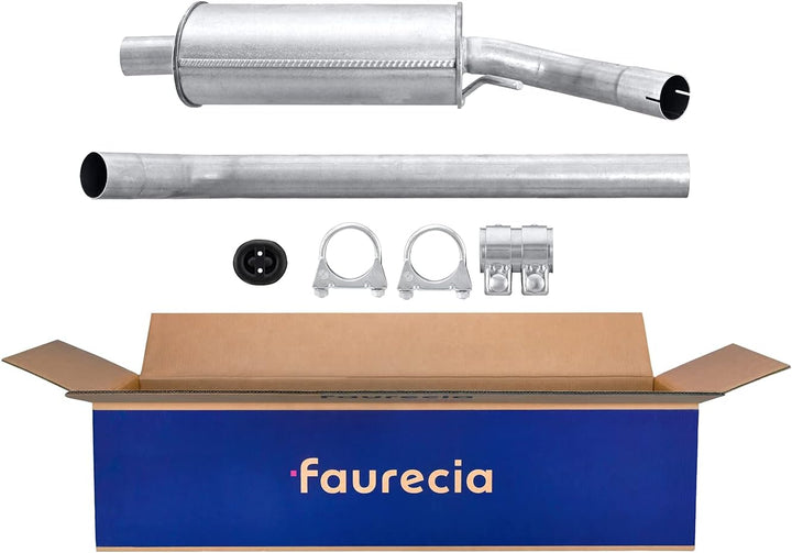 HELLA 8LB 366 022-941 Vorschalldämpfer - Easy2Fit® Kit - vorne - zweiteilig - Set mit Anbauteilen