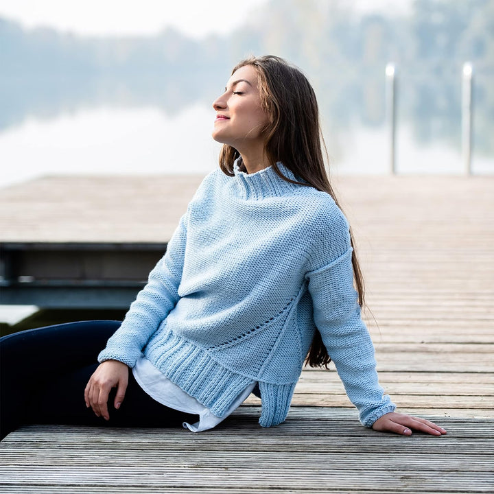 Gründl King Cotton (weiches und voluminöses Strick- und Häkelgarn aus 55 % Polyacryl & 45 % Baumwoll