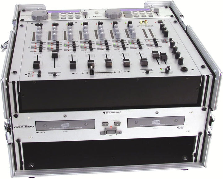 ROADINGER Spezial-Kombi-Case Profi, 4HE | Flightcase für 483-mm-Geräte (19")