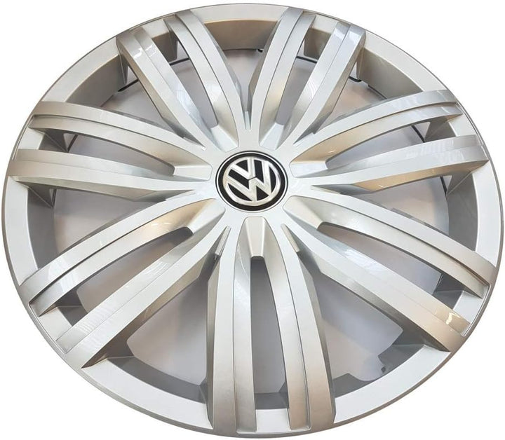 Volkswagen 2K56011471ZX Radkappe (1 Stück) Radzierblende 16 Zoll Radvollblende 6Jx16 Stahlfelge