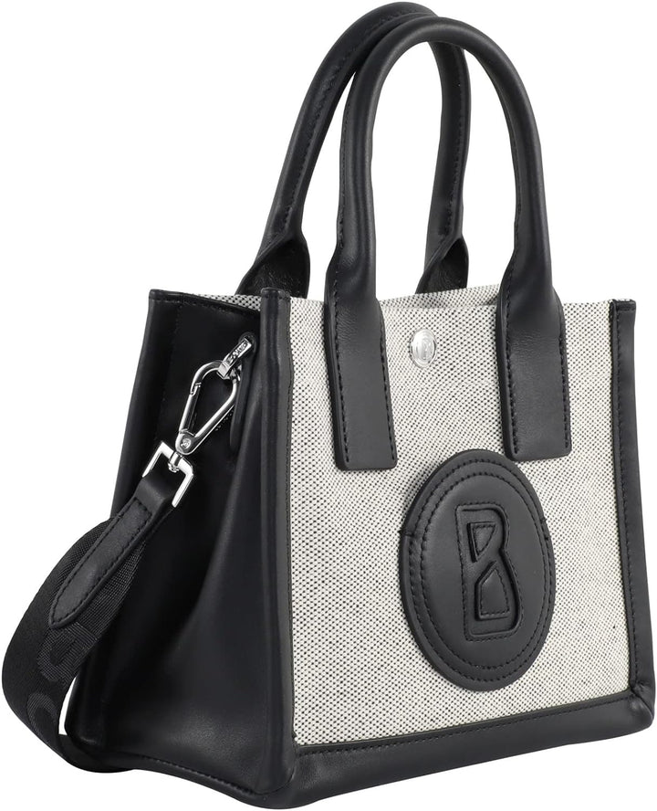 Bogner Ladies Rigi Liva Handbag Small Beige - Stylische elegante Damen Handtasche, Grösse One Size -