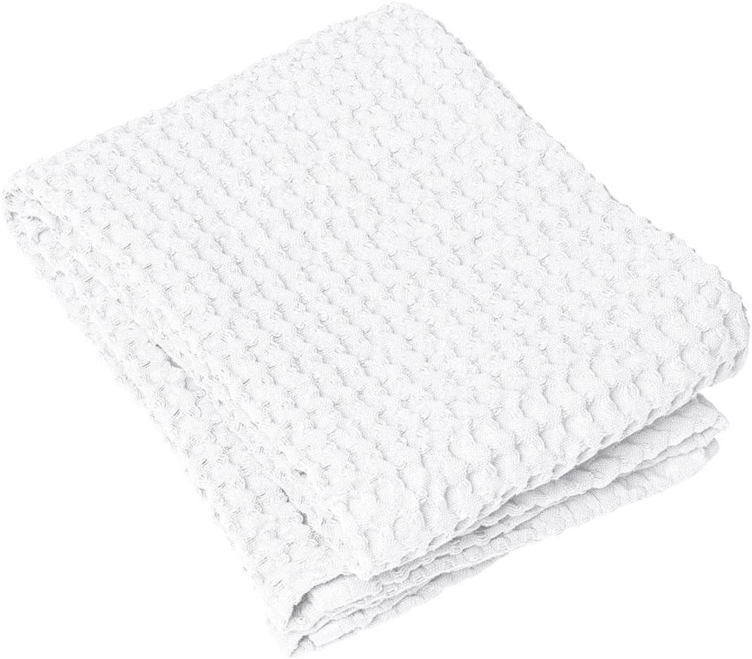 Blomus Handtuch Caro, Badehandtuch, Badhandtuch, Baumwolle, White, 50 x 100 cm, 66305 Badetuch 50x10