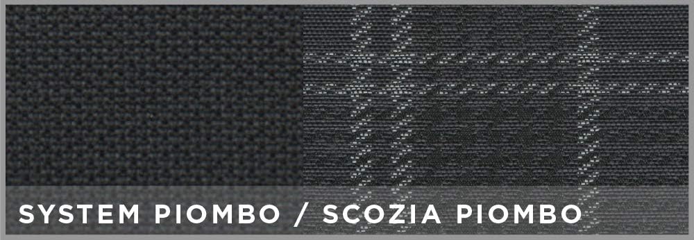 CORA 000129149 Komplette Serie Sitzbezüge Custom FIAT Panda 12> 5 Sitzer Post. Ganze Schottische Gra