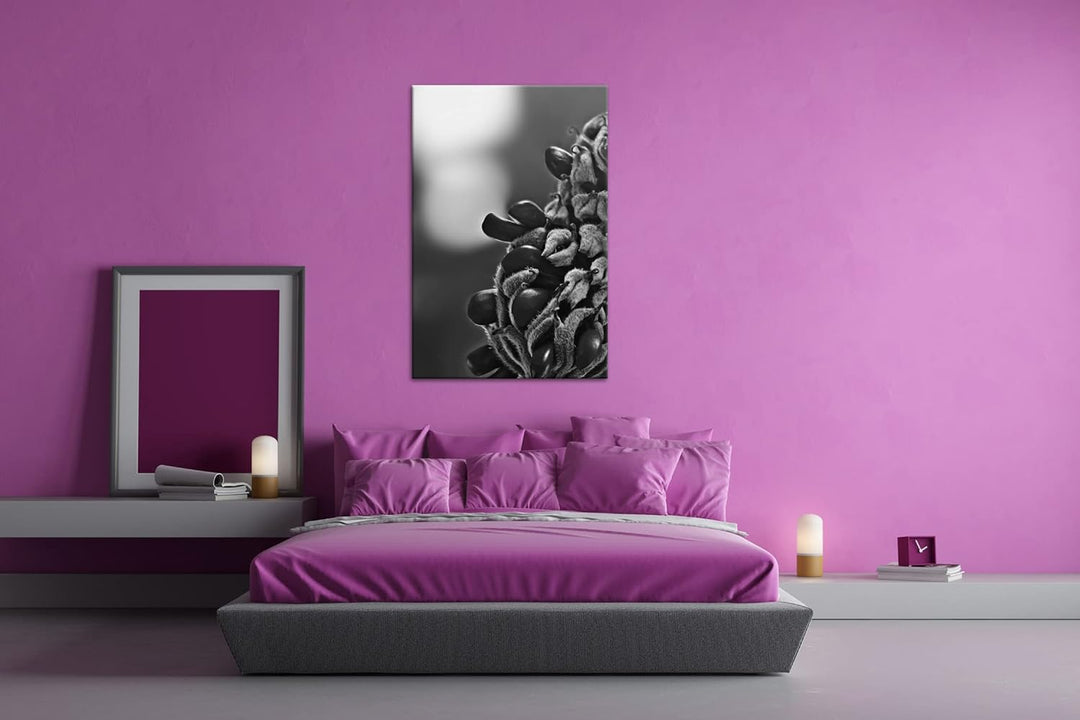 deyoli Südliche Magnolie Stierbucht Format: 80x60 Effekt: Schwarz&Weiss als Leinwandbild, Motiv fert