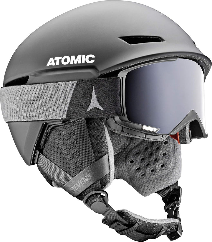 ATOMIC Unisex Savor Stereo Goggles Einheitsgrösse Schwarz/Schwarz Stereo, Einheitsgrösse Schwarz/Sch