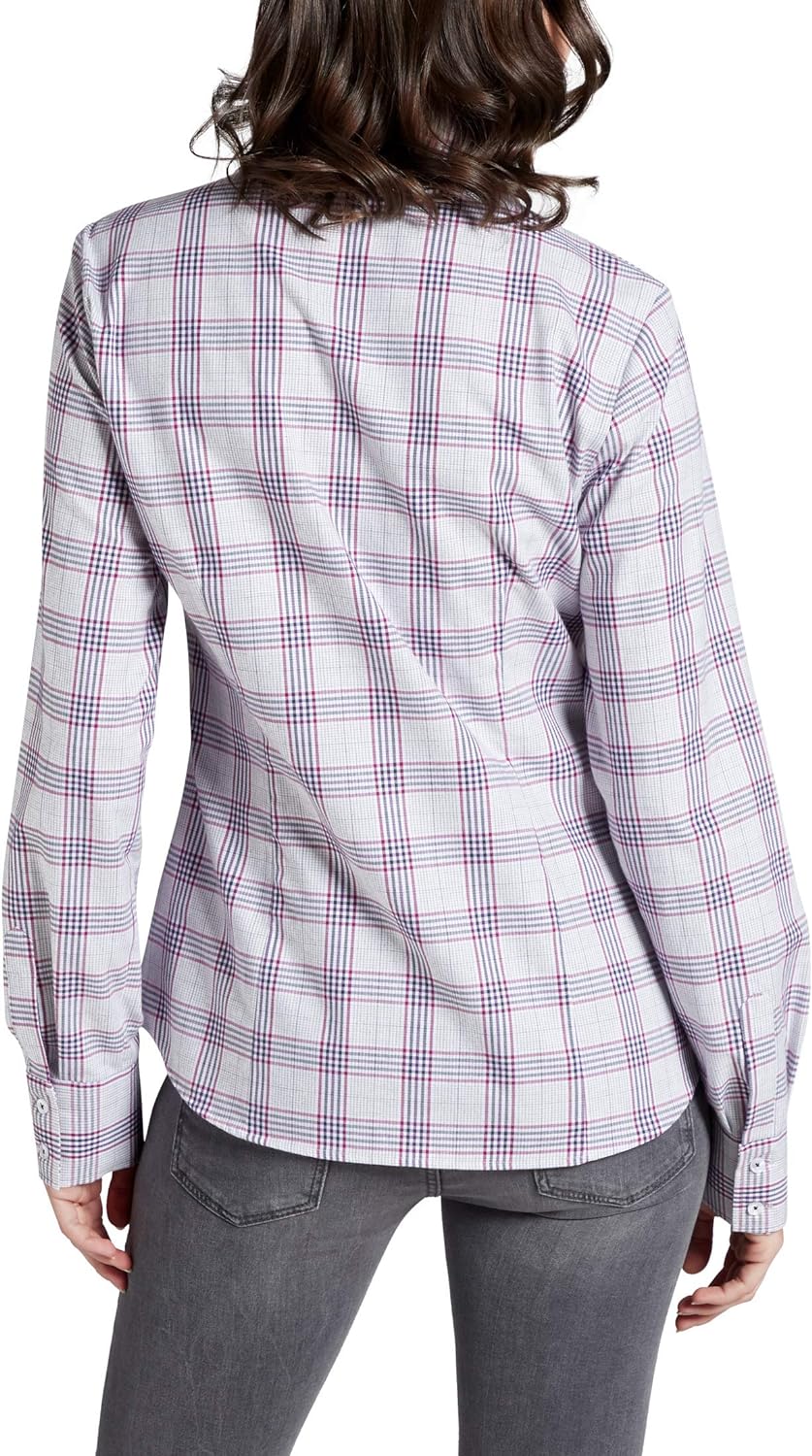 eterna Langarm Bluse MODERN Classic kariert