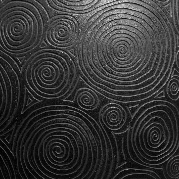 POETIC Pflanzgefäss MAHENO rund 57 Smoke Black