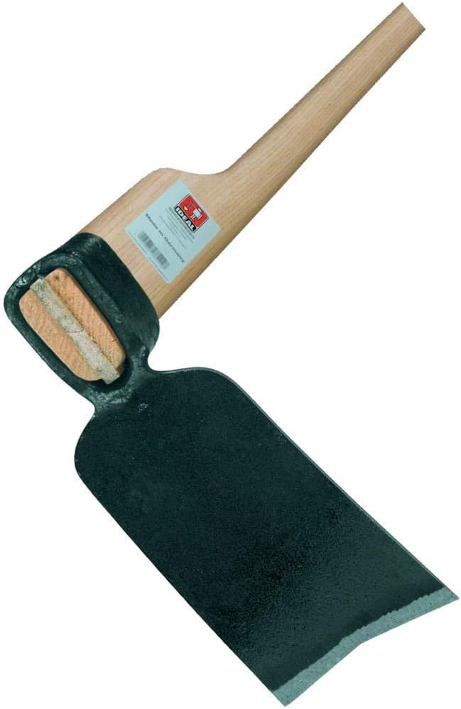Idealspaten 815648 Rheinische Hacke,Gewicht g: 700,Blattgrösse mm: 185 x 110, Grösse 1,135 cm Eschen