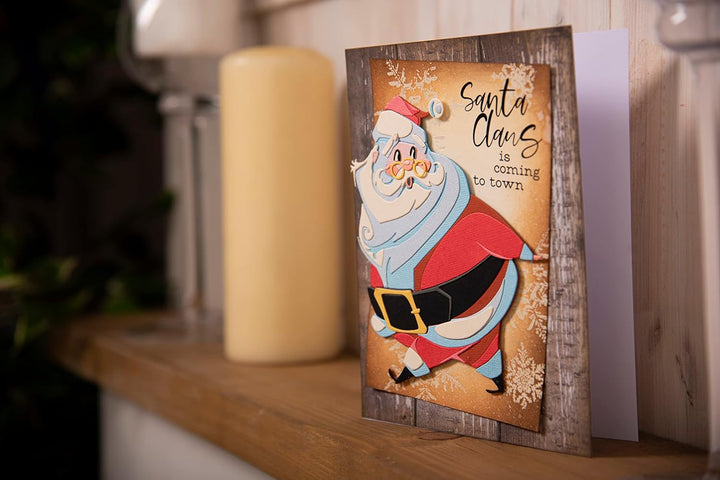 Thinlits Stanzschablonen Jolly St. Nick Colorize von Tim Hol, 11er-Pack Fröhlich, Fröhlich