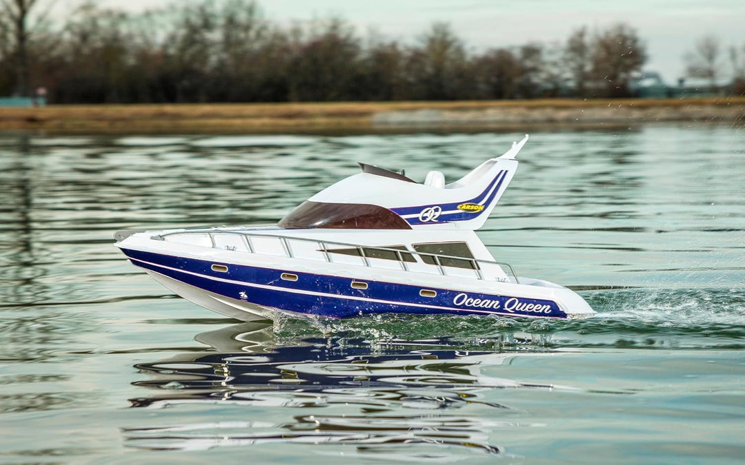 Carson 500108044 Ocean Queen 2.4G 100% RTR - Ferngesteuertes Boot, RC Boot, Ferngesteuertes Boot für