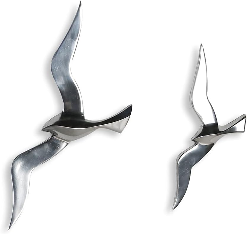 Casablanca Möwe Aluobjekt Wandobjekt Decoart Bird Vogel