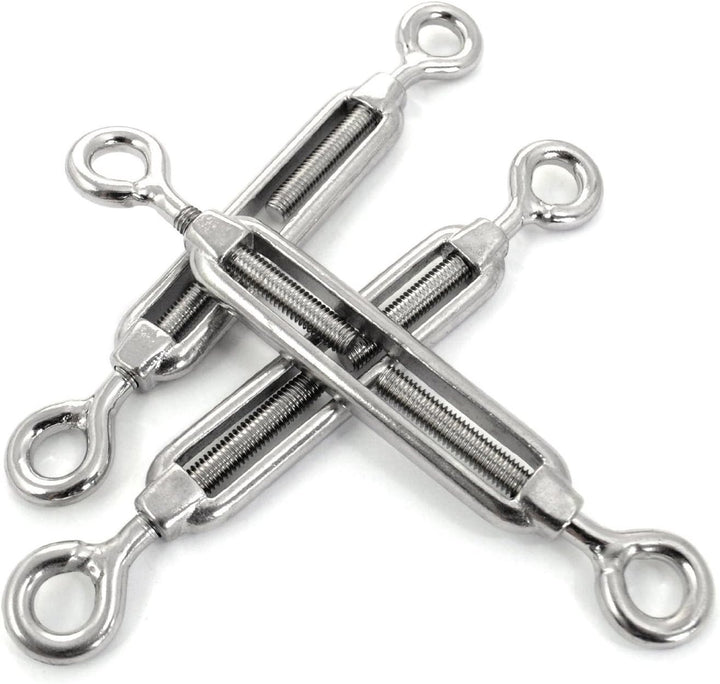 10 Stk. SPANNSCHLOSS Öse - Öse M6 VA4 edelstahl Spannschraube Spannschlösser #03 - 10 pcs/s #03 - M6