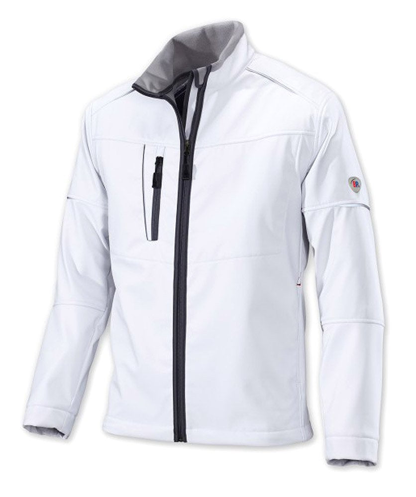 BP 1868-572-21-XS Herren-Softshell-Jacke, Stehkragen, Frontreissverschluss, 300,00 g/m² 100% Polyest