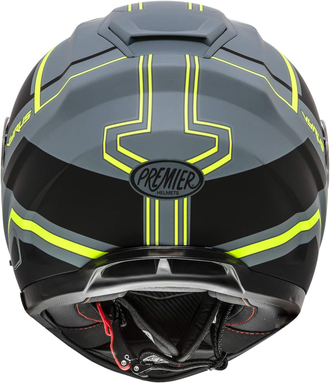 Premier Helm VYRUS ND Y Grey BM,GRAU/Fluo GELB/SCHWARZ,M
