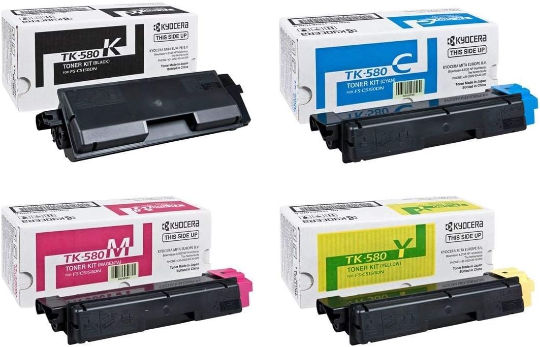 Kyocera TK-580 Original Toner, Multipack, für Kyocera FS-C5150DN Kyocera ECOSYS P6021CDN