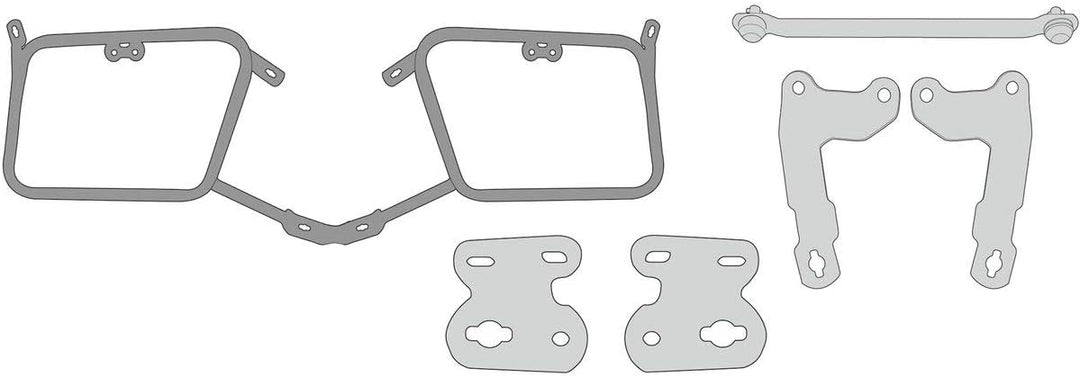 PORTAVALIGIE LATERALE A RIMOZIONE RAPIDA SPECIFICO PER VALIGIE MONOKEY GIVI PLR4113