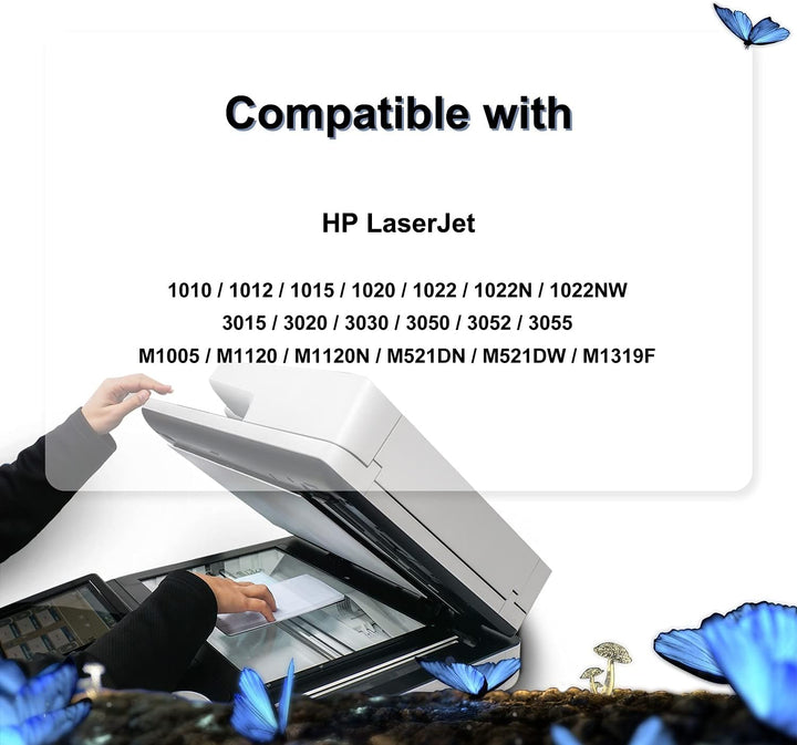 LOSMANN 4x Toner Kompatibel für Q2612A 12A FX9 FX10 CAN703 für Canon I-Sensys LBP-2900 LBP-2900b LBP