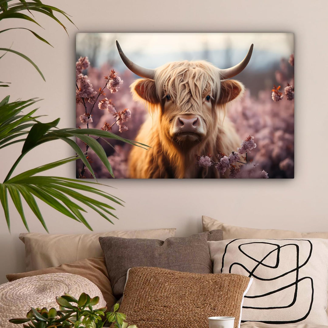 MuchoWow© Wandbilder 90x60 cm Wohnzimmer Wanddeko Schlafzimmer Zimmerdeko Fotowand Deko auf Wand Dek