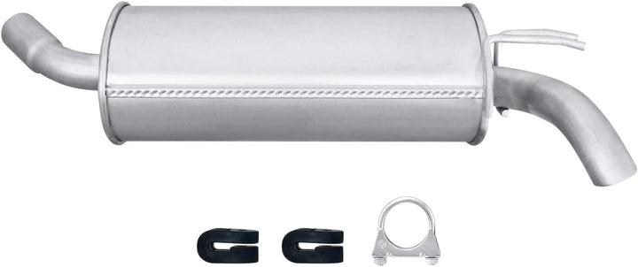 HELLA 8LD 366 034-471 Endschalldämpfer - Easy2Fit Kit - hinten - einteilig - Set mit Anbauteilen