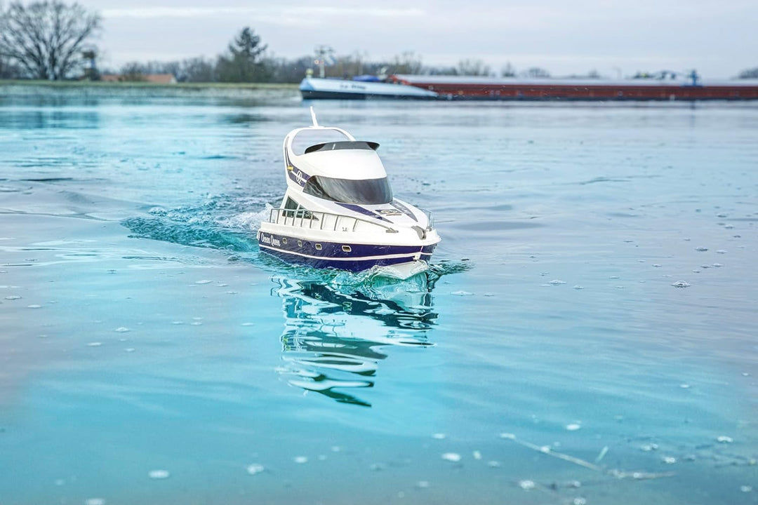 Carson 500108044 Ocean Queen 2.4G 100% RTR - Ferngesteuertes Boot, RC Boot, Ferngesteuertes Boot für