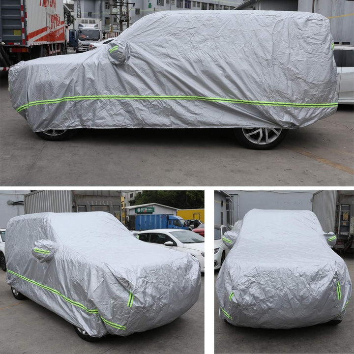 DIYUCAR Polyester-Vollgarage für LR Discovery 4 5, wetterfest, wasser-, schnee-, staub- und kratzfes