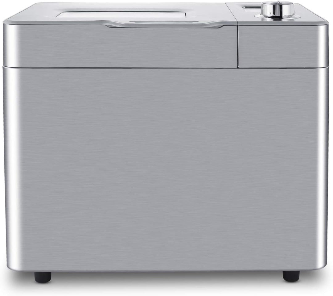 Brotbackautomat 550W Backmeister mit Automatische Zutatenbox, 25 Programme, Edelstahl Bread Maker Vo