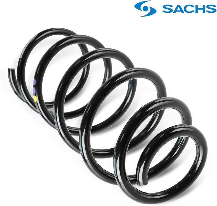 2x Original Sachs 997459 Fahrwerksfeder Vorderachse Kompatibel mit Leon 1999-2006 Toledo II 1998-200