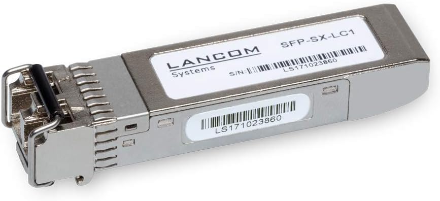 LANCOM SFP-SX-LC1 Glasfaser-SFP-Modul, 1000BASE-SX-SFP-Modul, Multimode Fiber (max. Entfernungen 300