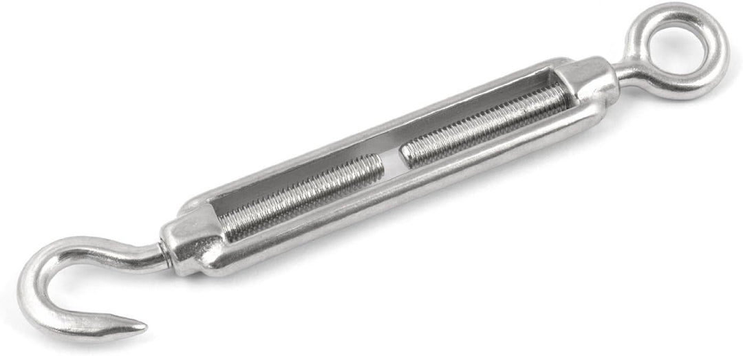 10 Stk. SPANNSCHLOSS Haken - Öse M6 VA4 edelstahl Spannschraube Spannschlösser #03 - 10 pcs/s #03 -