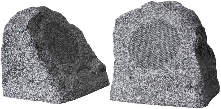 Earthquake Sound Granite-52 5.25" Koaxial Outdoor Rock Lautsprecher (Paar) - Granit Finish Lautsprec