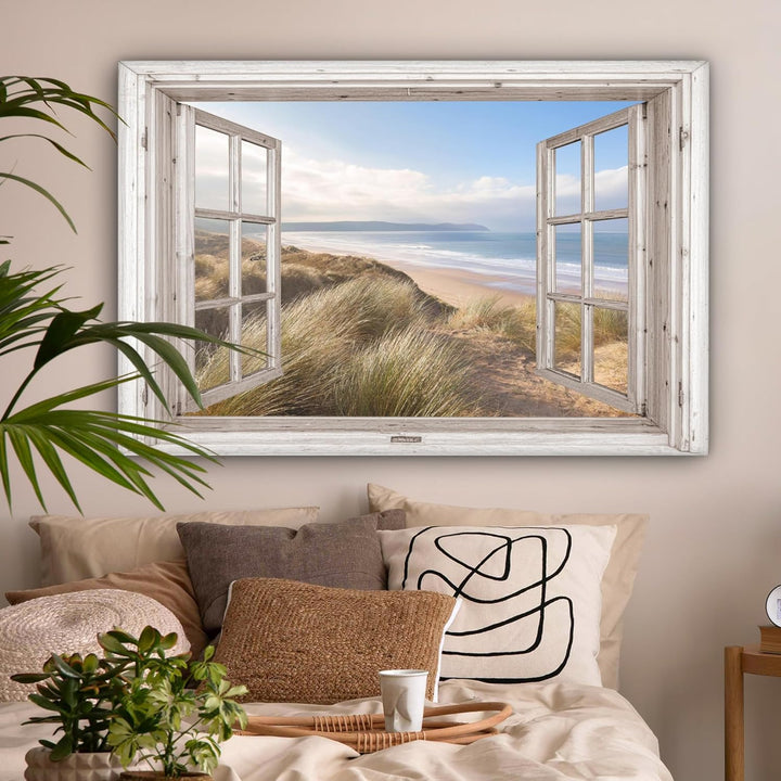 MuchoWow© Leinwand Bilder Gross 120x80 cm XXL Wanddeko Wohnzimmer Aesthetic Room Decor Deko Zimmer W