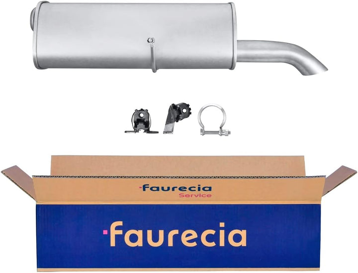 HELLA 8LD 366 032-381 Endschalldämpfer - Easy2Fit® Kit - hinten - einteilig - Set mit Anbauteilen